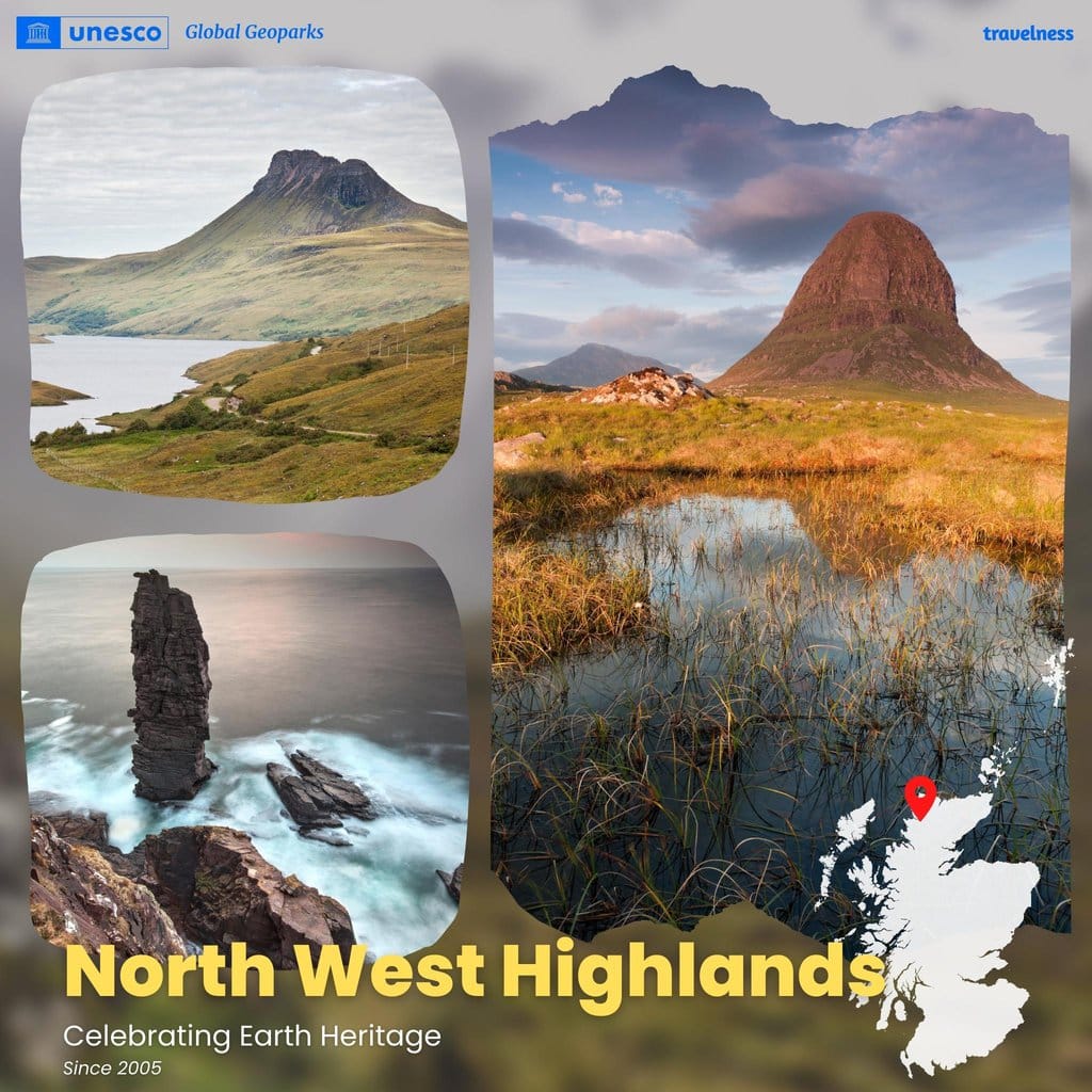North West Highlands Unesco Global Geoparks in Scotland