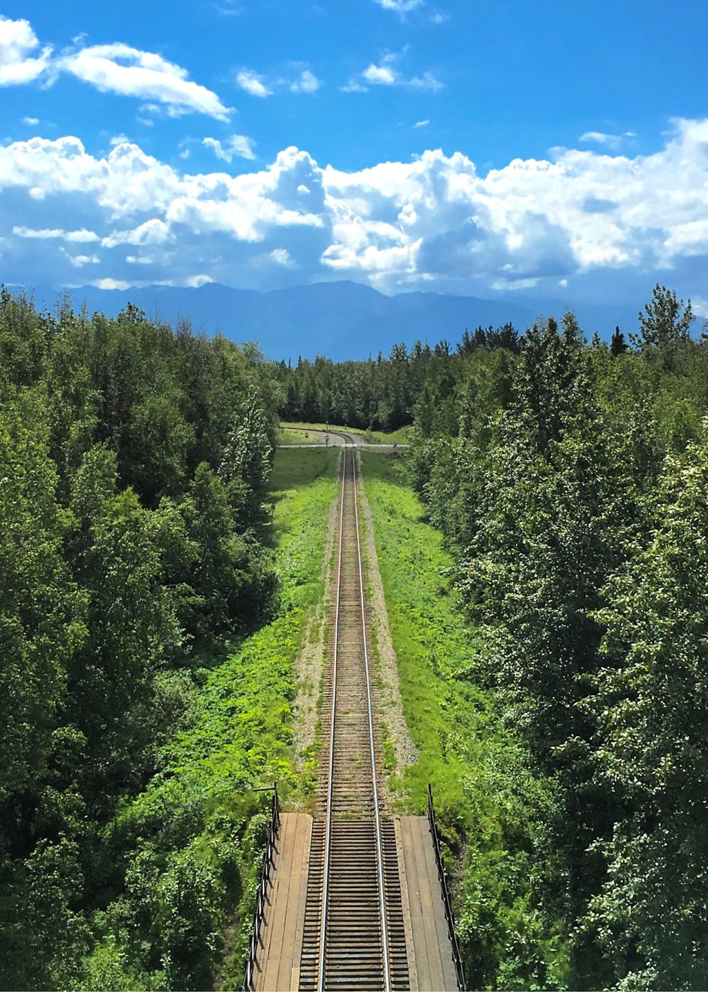 Railroad in Wasilla, Alaska