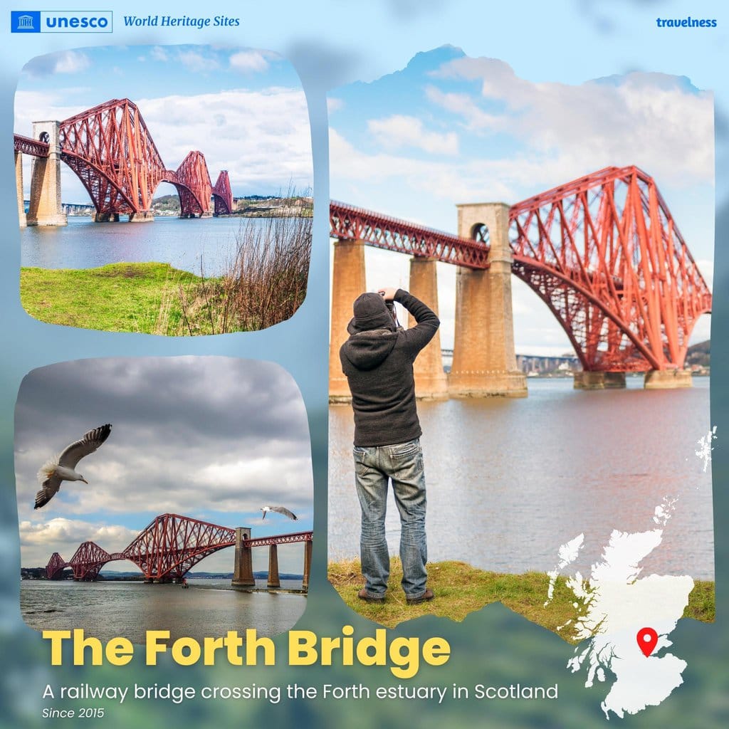 The Forth Bridge Unesco World Heritage Sites in Scotland