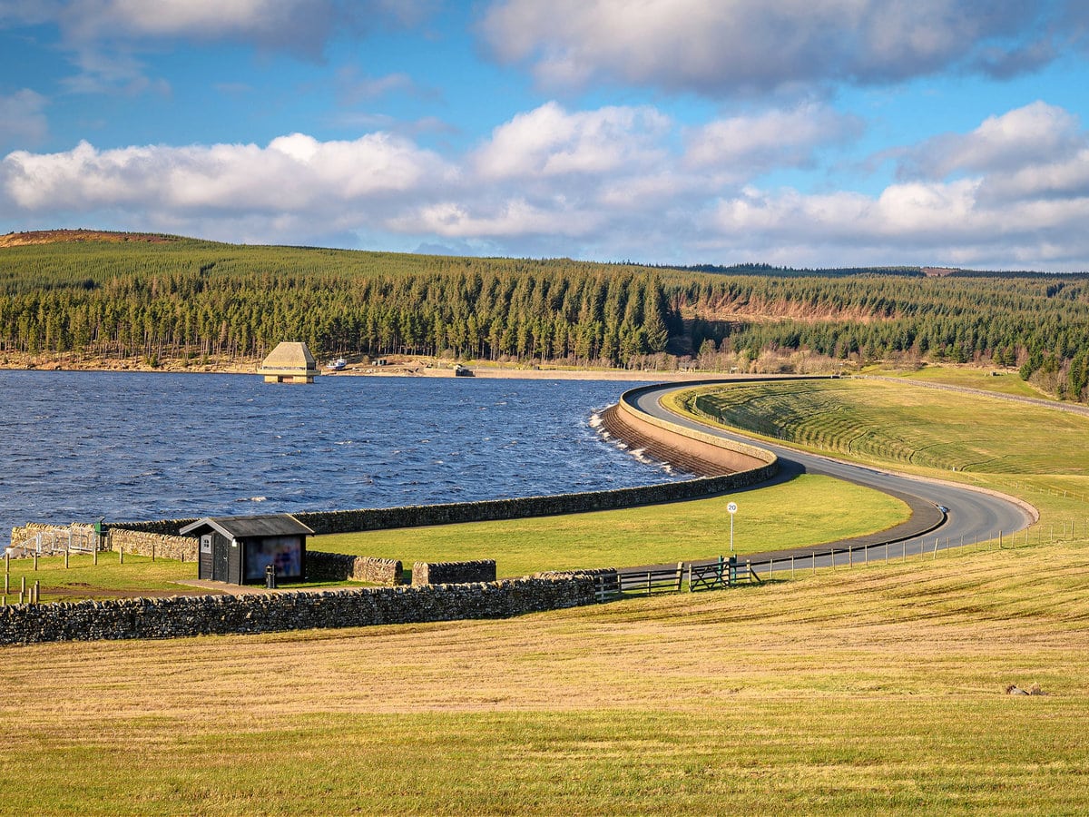 Kielder Water and Forest Park in Northumberland
